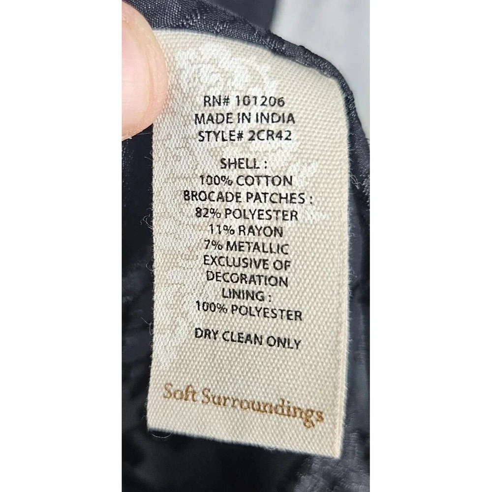 Soft Surroundings Multicolor Patchwork Jacket - Picture 11 of 11